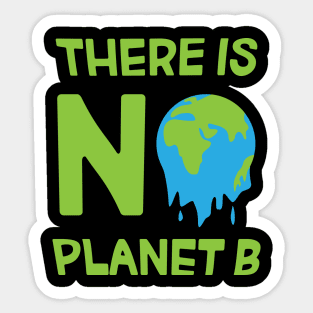 No Planet B Sticker